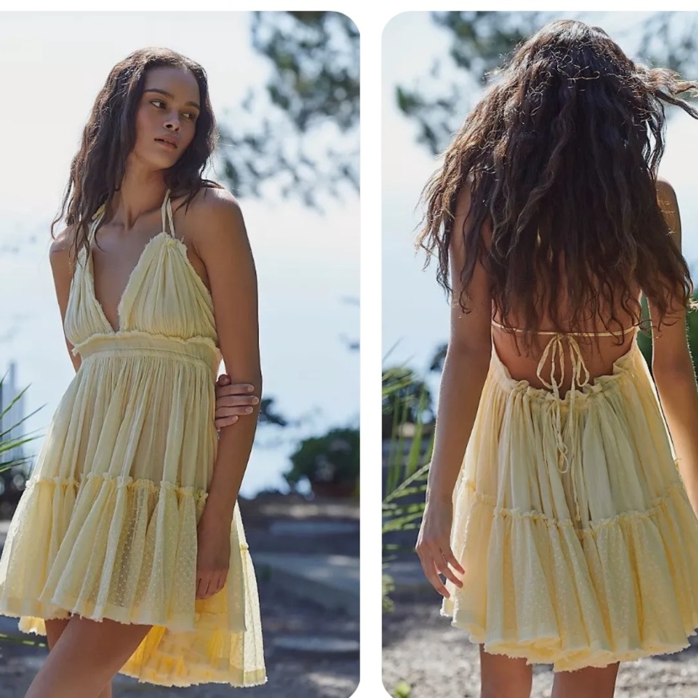 NWT Free People 100 Degrees Mini Dress